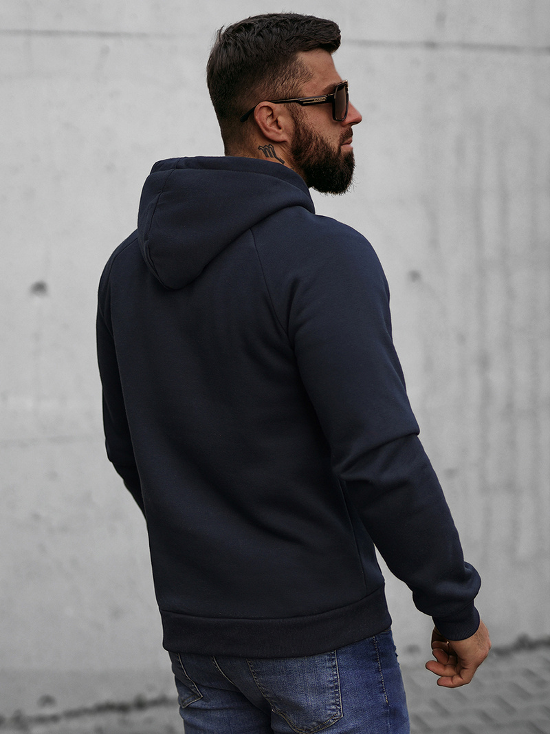 Толстовка чоловіча Темно-Синя OZONEE O/8B151/25