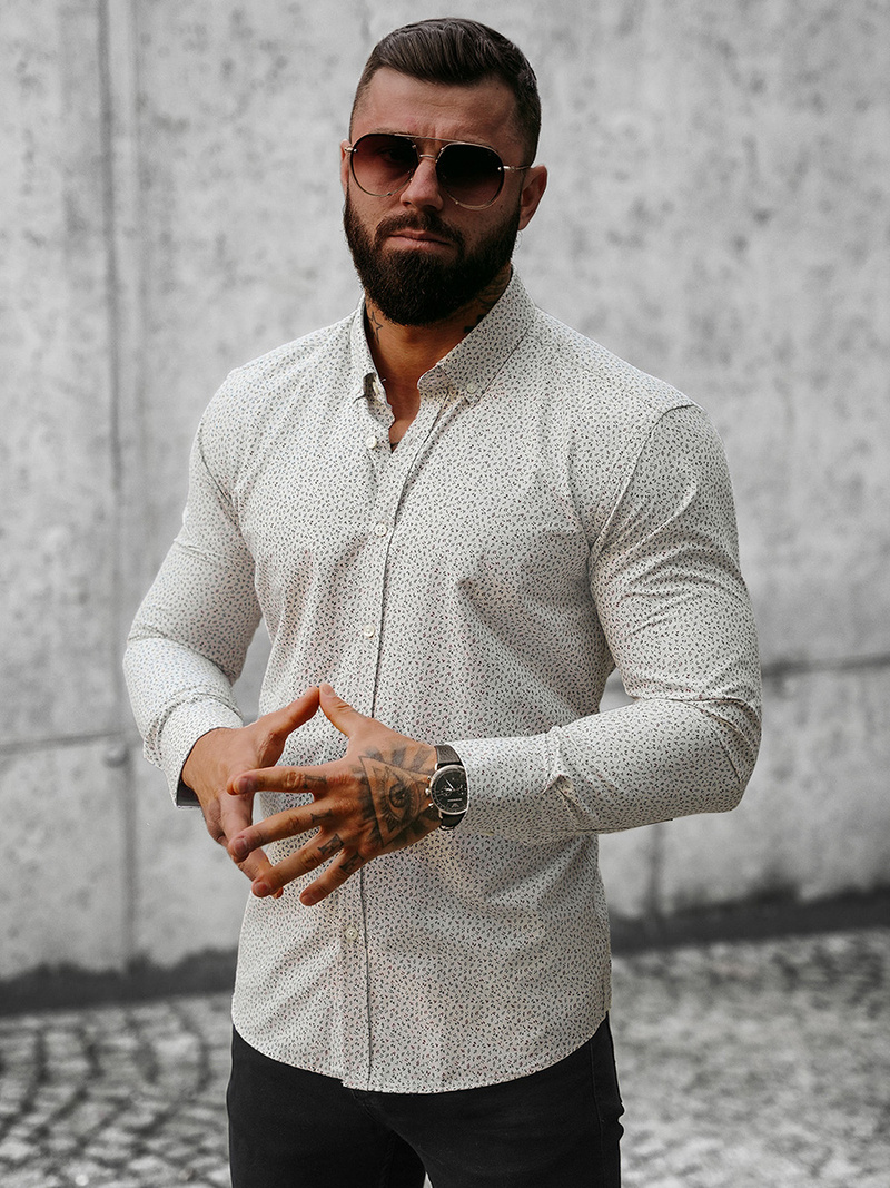 Чоловіча сорочка Сiра OZONEE O/CLS349