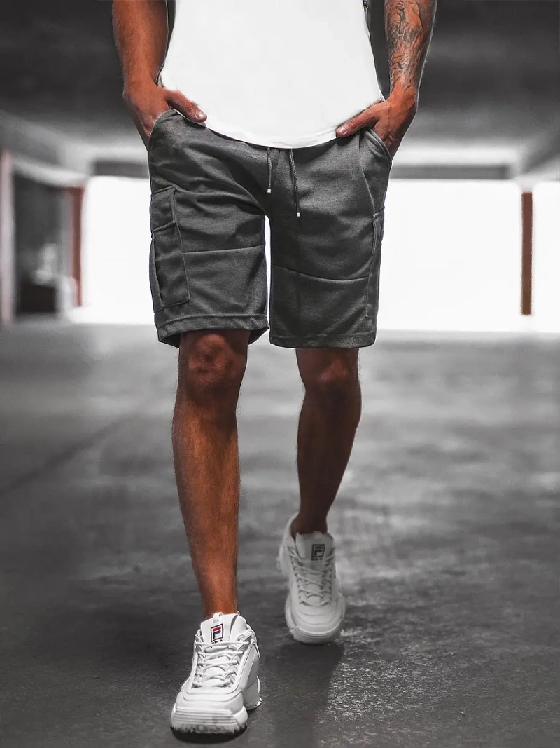 Шорти чоловічі Графітові OZONEE O/WW20016/3