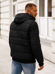 Kurtka zimowa męska czarna OZONEE JS/31M5031/392Z