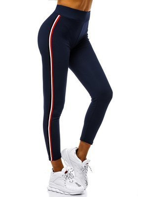 Legginsy damskie granatowe OZONEE JS/1036/B4