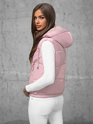 Стьобаний жіночий жилет макіяж OZONEE JS/16M9091/51Z