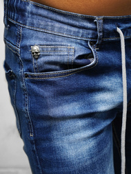 Spodnie jeansowe męskie niebieskie OZONEE NB/MP0021B