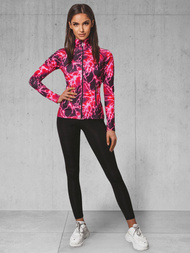 Komplet sportowy dwuczęściowy różowy OZONEE O/20713Z