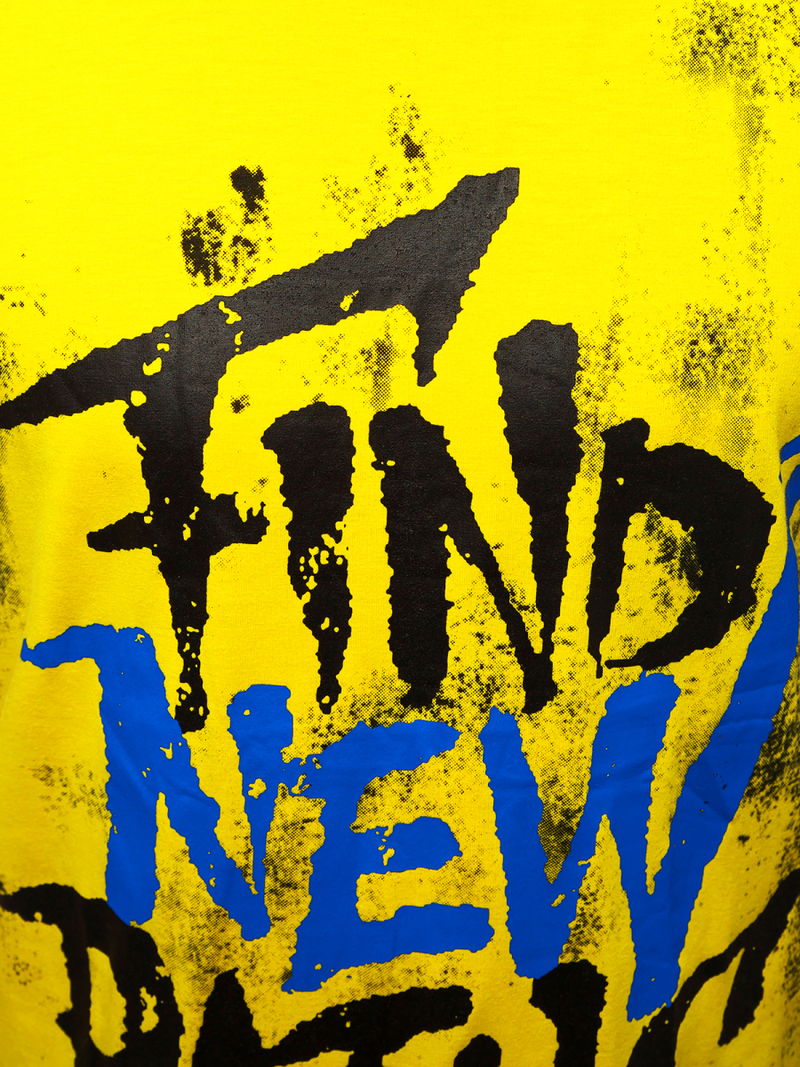 Футболка чоловіча Жовта OZONEE JS/KS2013