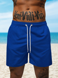 Spodenki kąpielowe męskie ciemno-niebieskie OZONEE JS/XL019/40