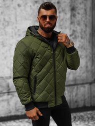 Kurtka męska zielona OZONEE JS/MY21Z