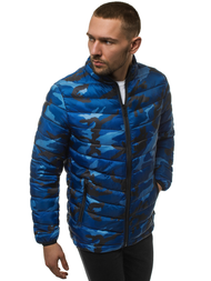 Куртка чоловіча Темно-Синьо-Камуфляжна OZONEE JS/SM80Z