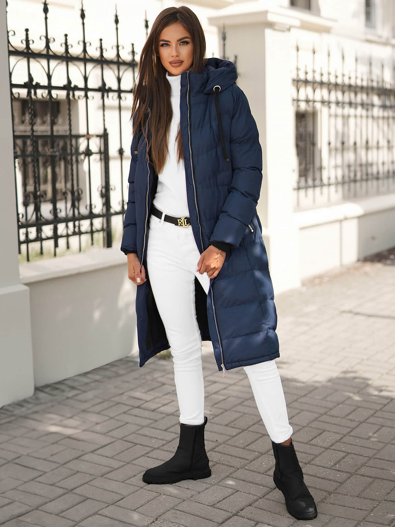 Куртка жіноча tемно-cиня OZONEE JS/M736/215Z