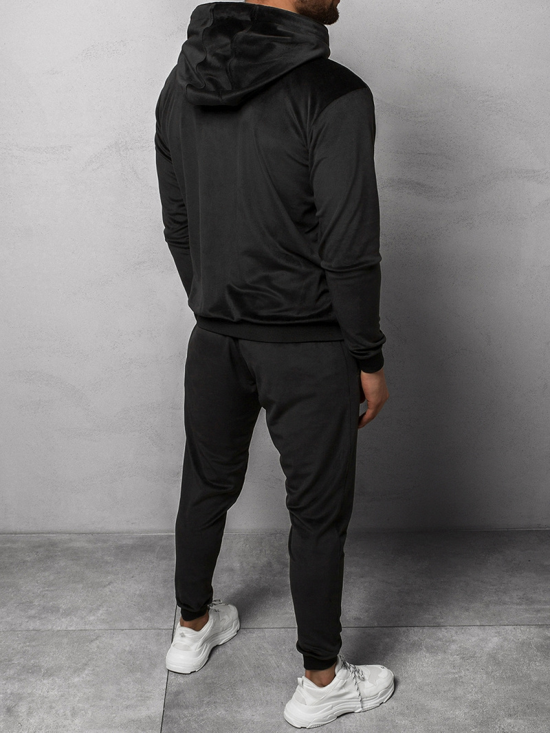 Спортивний костюм чоловічій Чорний OZONEE O/12128