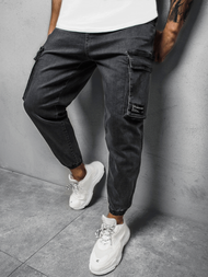 Штани чоловічі джоггери Графітові OZONEE MACH/51195