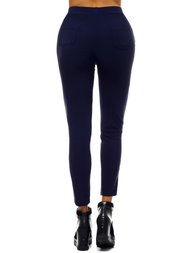 Legginsy damskie granatowe OZONEE JS/1040/B4