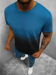 T-Shirt męski indygo OZONEE JS/8T93/8