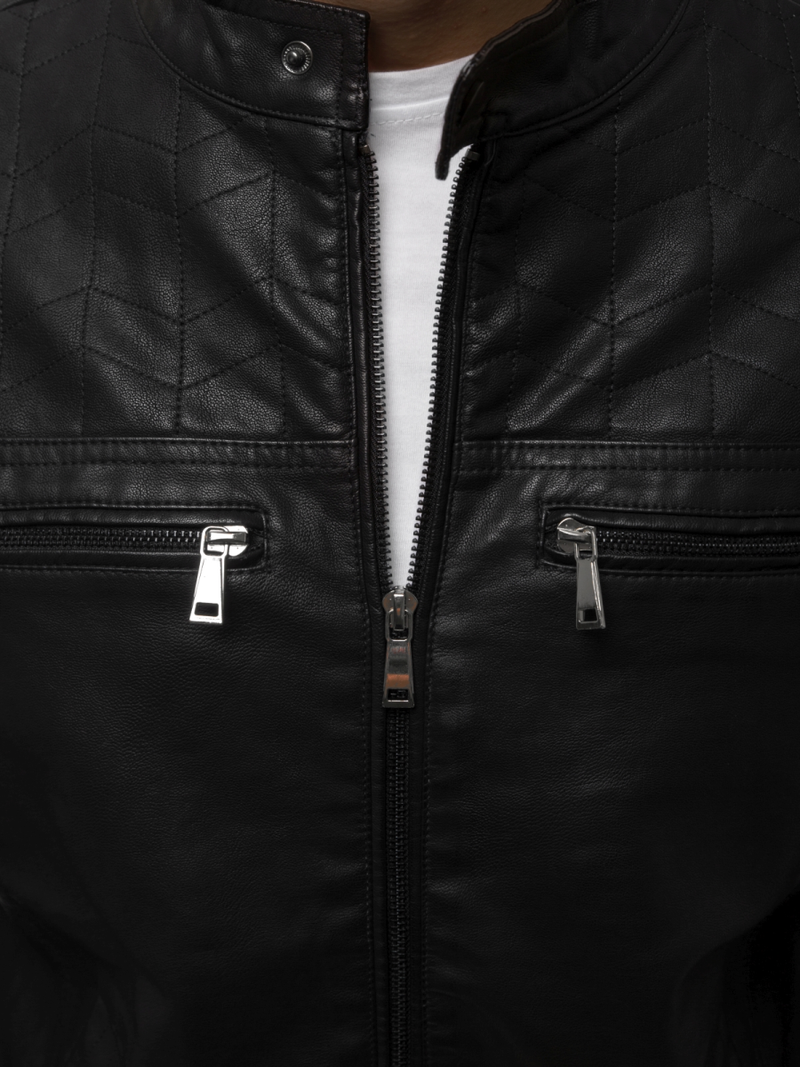 Куртка чоловіча Чорна OZONEE JB/JP1130