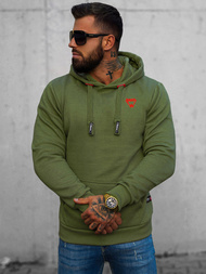 Толстовка чоловіча Зелена OZONEE O/H1060