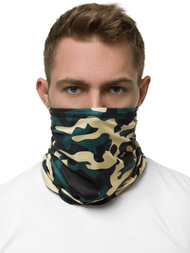 Szalik komin na szyję beżowy-moro OZONEE JS/YW05026