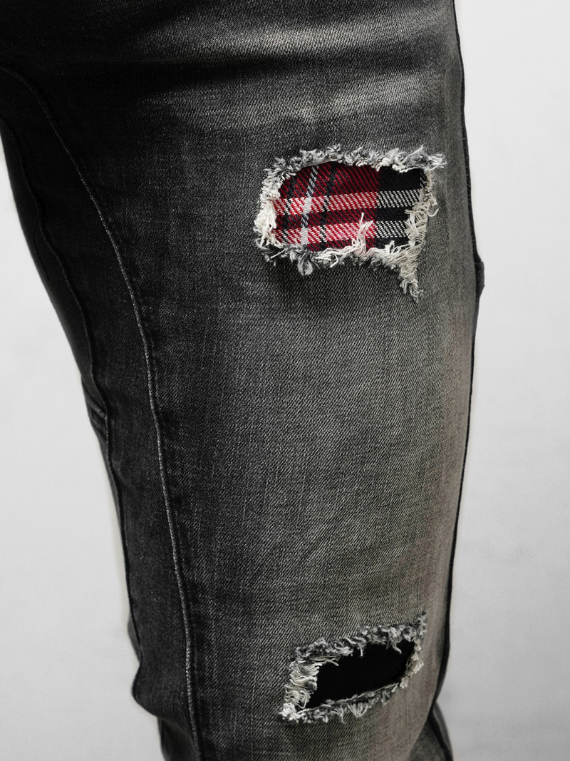 Чоловічі джинси Чорнi OZONEE NB/MP0050N