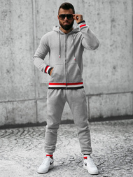 Спортивний костюм чоловічій Сiрий OZONEE JS/8C65/2