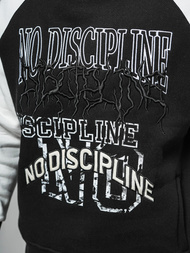 Bluza z kapturem oversize czarna OZONEE O/SWE23037