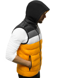 Безрукавка чоловіча Жовта OZONEE N/6502