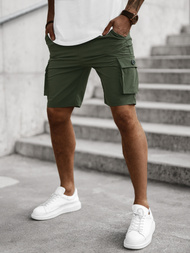 Шорти джинові чоловічі Зеленi OZONEE T/DC469