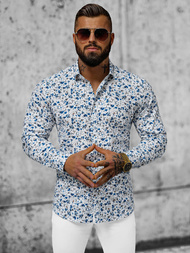 Koszula męska biała OZONEE O/V16