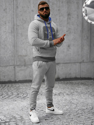 Спортивний костюм чоловічій Сiрий OZONEE JS/8C59/2