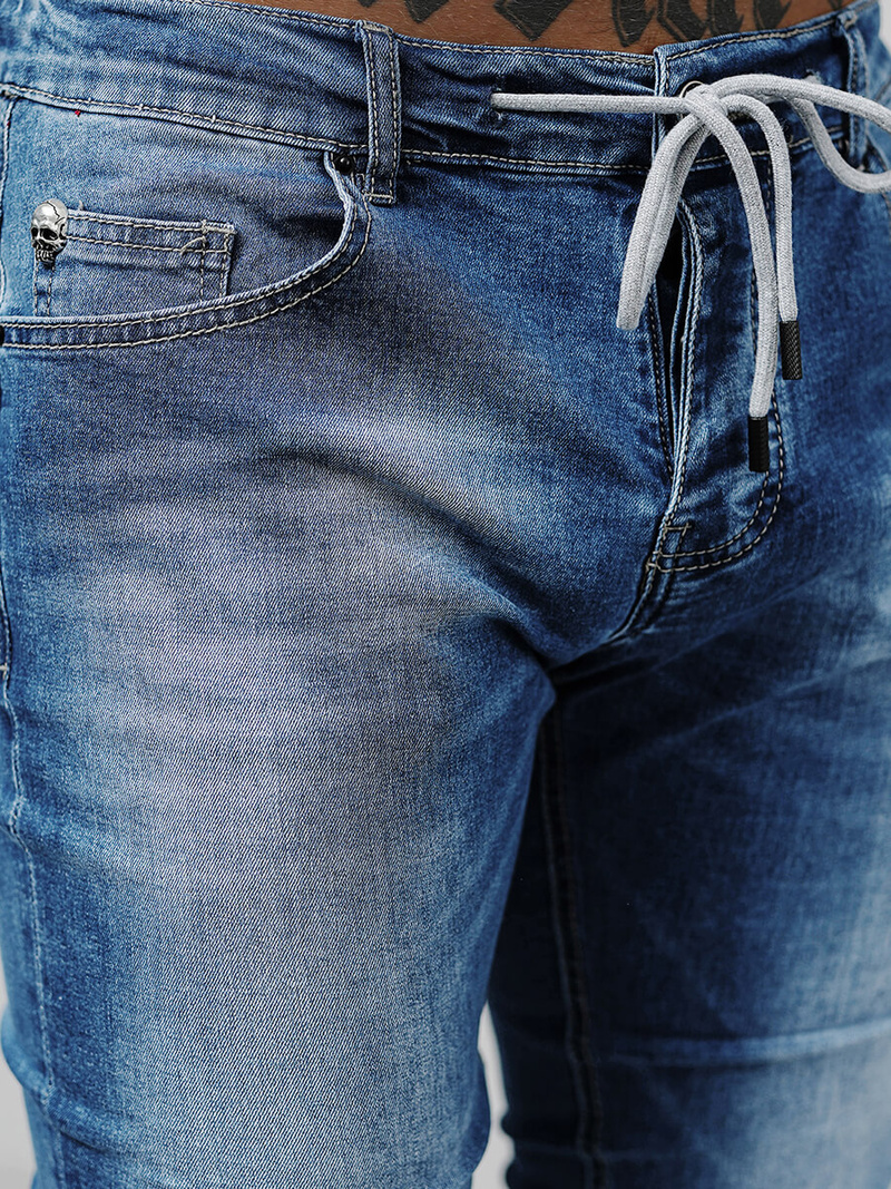 Чоловічі джинси Яскраво-Синi OZONEE NB/MP0021BCZ