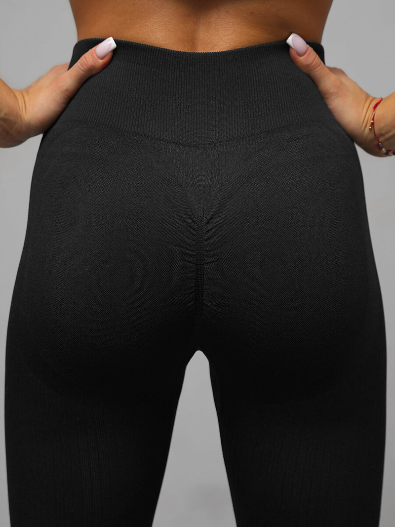 Жіночий спортивний костюм з двох частин чорний OZONEE O/SY2308