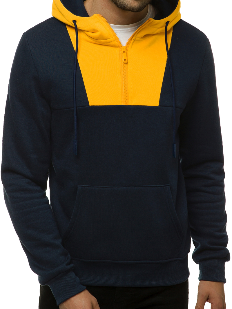 Толстовка чоловіча Темно-Синя OZONEE JS/KS2161