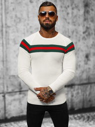 Светр чоловічій kремовий OZONEE L/2457Z