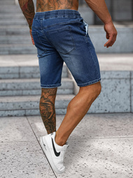 Шорти джинові чоловічі cинi OZONEE NB/MP0314B