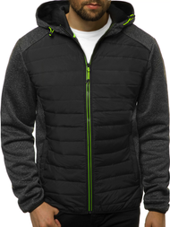 Куртка чоловіча графіт OZONEE JS/KS2155