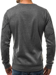 Bluza męska grafitowa OZONEE JS/DD225Z