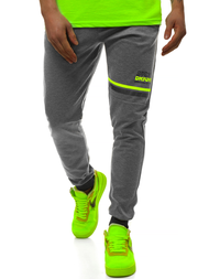 Штани спортивні чоловічі графіт OZONEE JS/AM108