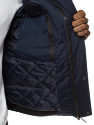 Kurtka zimowa męska granatowa OZONEE JS/2019005