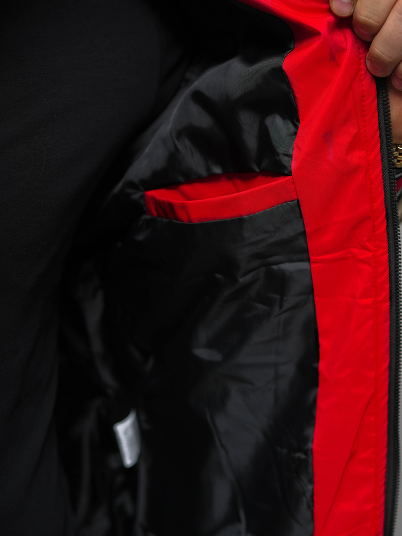 Куртка Чоловіча Червона OZONEE JS/84M3011/270