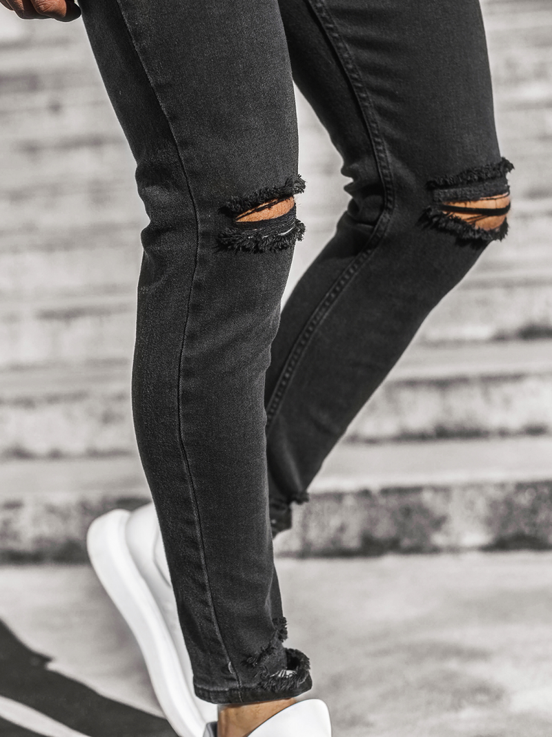 Штани чоловічі Чорнi OZONEE DP/584