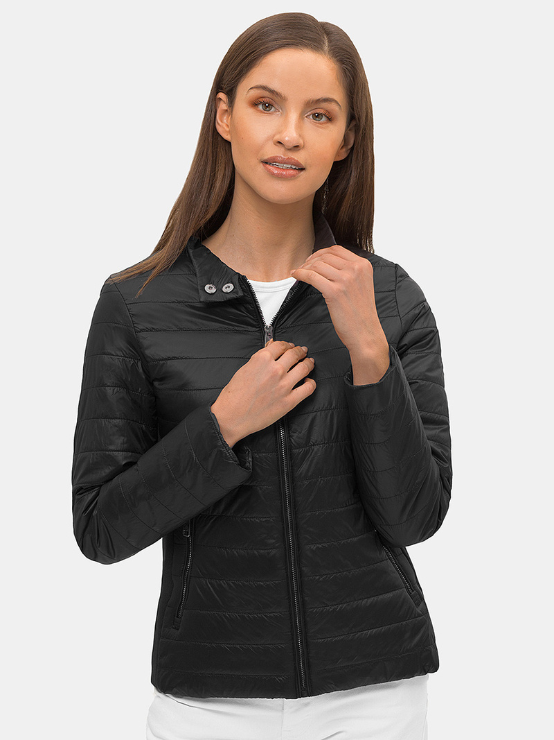 Куртка жіноча Чорна OZONEE N/7013/1