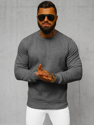 Толстовка чоловіча Графiтова OZONEE JS/2001-10Z