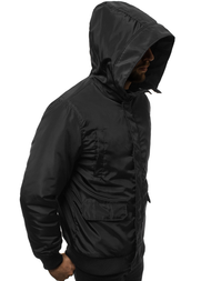 Куртка чоловіча Чорна OZONEE JS/2019005