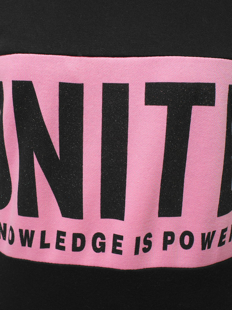 Bluza damska czarna OZONEE JS/KSW1014