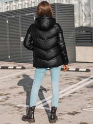 Kurtka zimowa damska czarna OZONEE JS/M23065/5