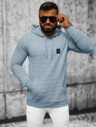 Толстовка чоловіча cиня OZONEE O/TB2272