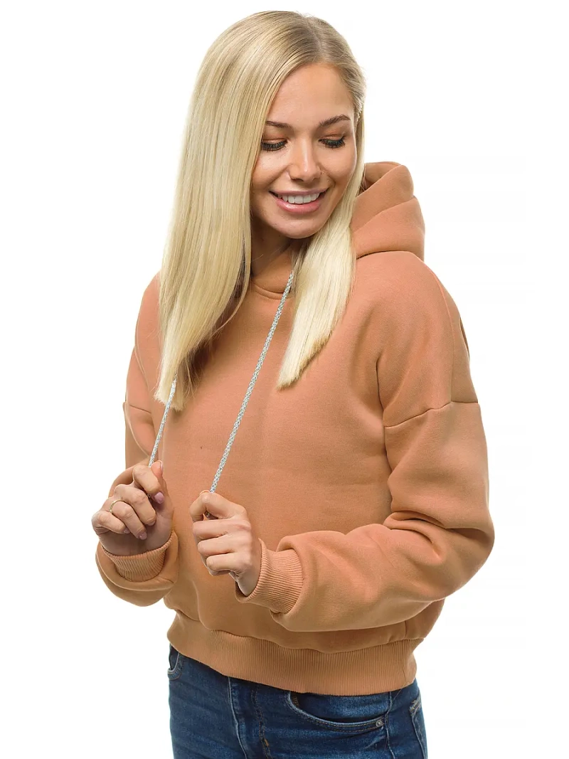 Жіноча Толстовка темно-бежевий OZONEE O/12102