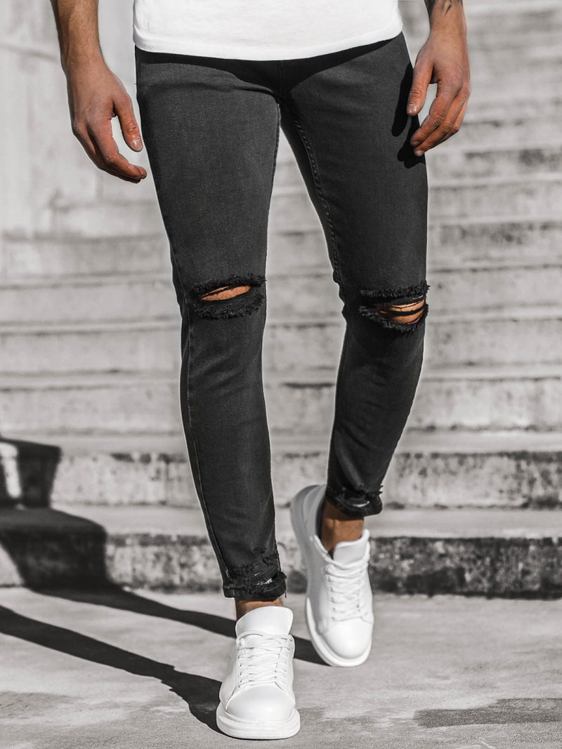 Штани чоловічі Чорнi OZONEE DP/584