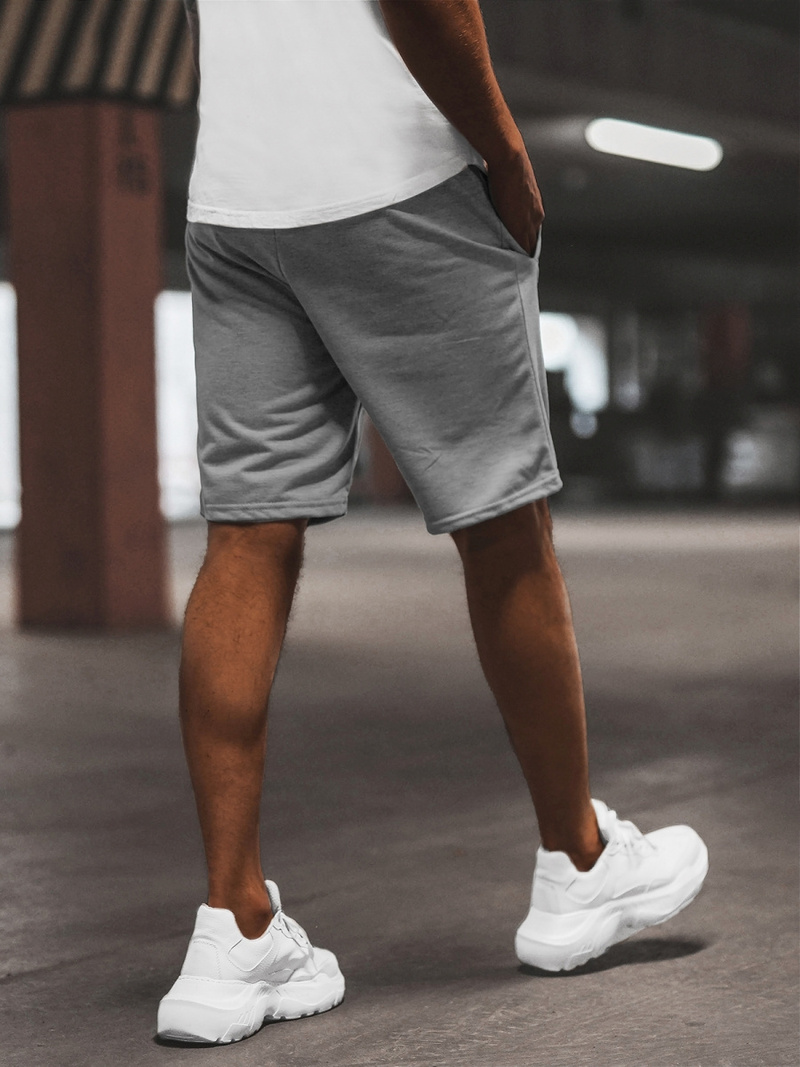 Шорти чоловічі ciрий OZONEE JS/8K100/2Z