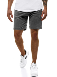 Spodenki męskie ciemno-szare OZONEE JS/XW50