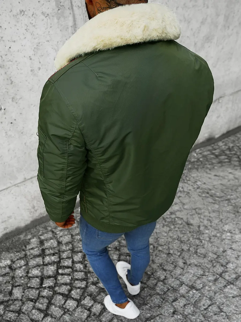 Kurtka męska zielona OZONEE O/X1026KZ