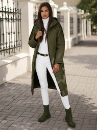 Куртка жіноча Темно-Зелена OZONEE JS/5M3171/136Z